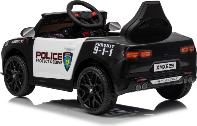 Fekete rendőrautó 911 Ügynökség