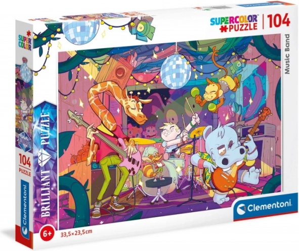 Puzzle Brilliant Zenei Csoport 104 Darab