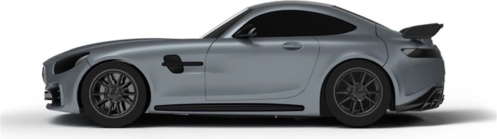 Mercedes-AMG GT R sportos dizájn
