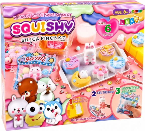 Készíts 6 saját squishy figurát
