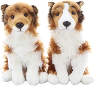 Plüss collie 30 cm