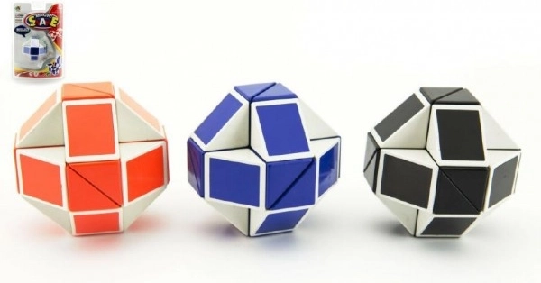 Varázs kígyó Rubik csavar színes 26 cm