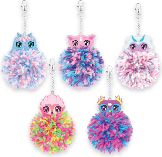 Cuki függődíszek kulcsokra és hátizsákokra