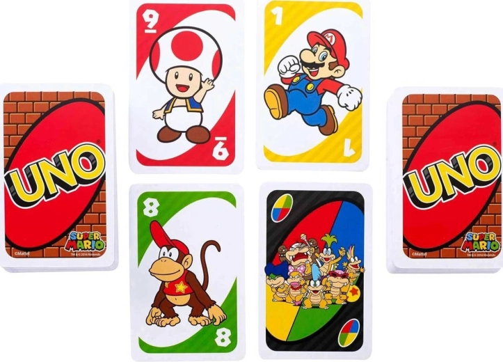 A népszerű UNO a Super Mario világában