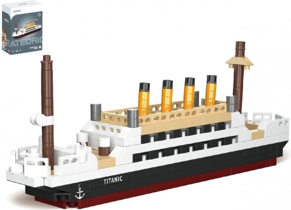 Mini Titanic műanyag építőkészlet
