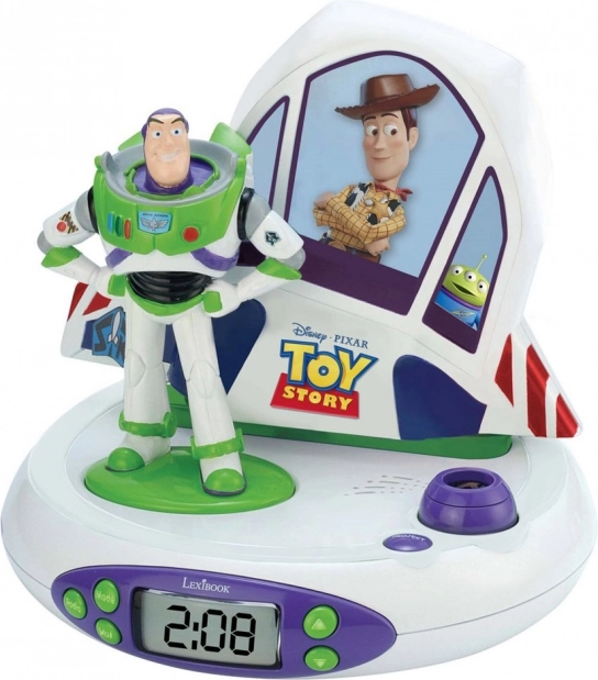 3D ébresztőóra kivetítővel Toy Story: Játékháború