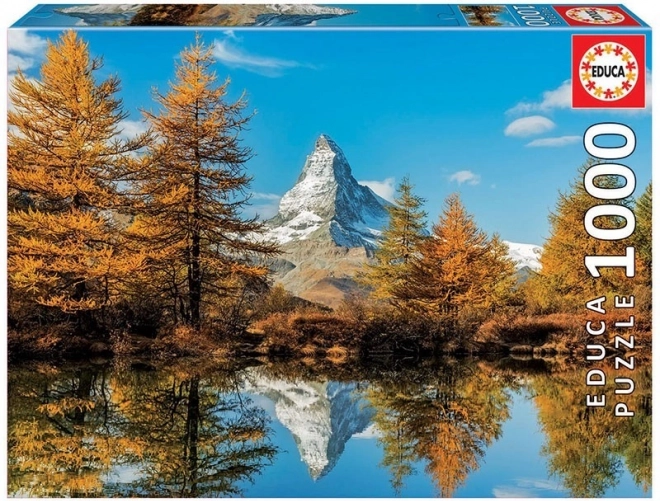 Educa puzzle Őszi Matterhorn Svájc 1000 darab