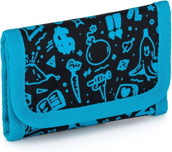 Topgal pénztárca doodle art mintával