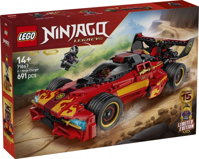 LEGO NINJAGO Ninja versenyző X-1 – 15. évforduló