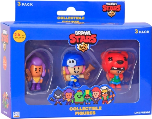 Brawl Stars Figurák 3 Csomag - 1. Sorozat