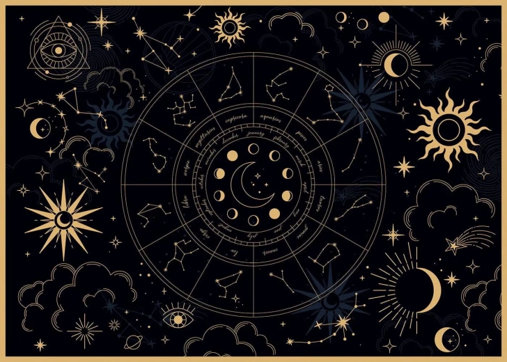 Puzzle Állatövi Galaxis 1000 darab