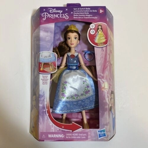 Disney Hercegnő Belle baba cserélhető ruhákkal