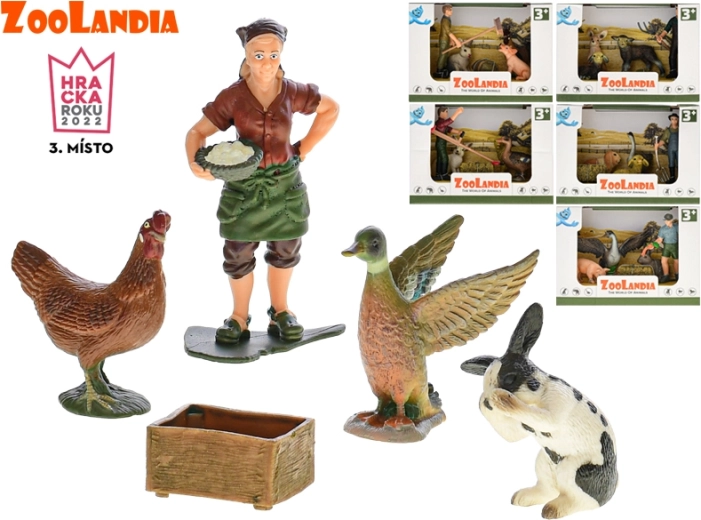 Zoolandia tanya – állatfigura- és kiegészítő készlet (6 féle)