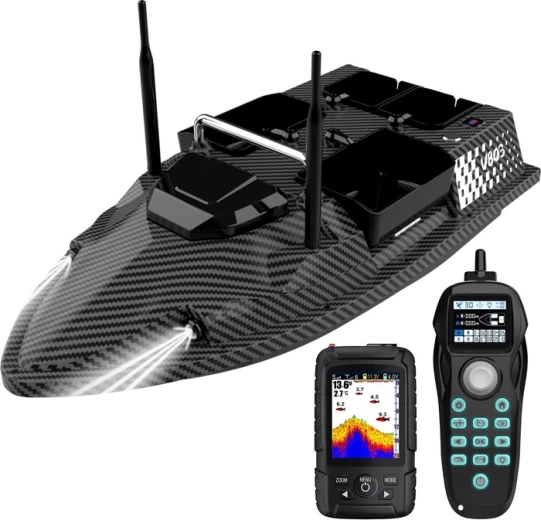 Flytec V803 Pro etetőhajó GPS-szel és szonárral 5200 mAh
