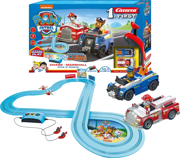 Carrera First Paw Patrol Race 'N' Rescue autópálya 3,5 m