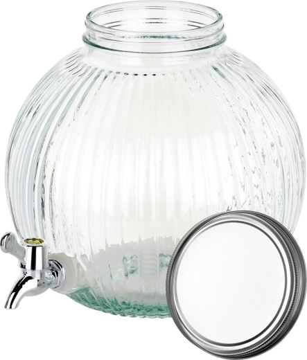 Széles nyak és csavaros fedél