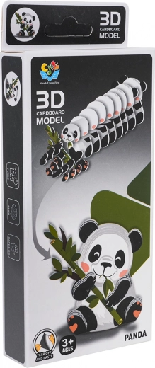 3D panda puzzle