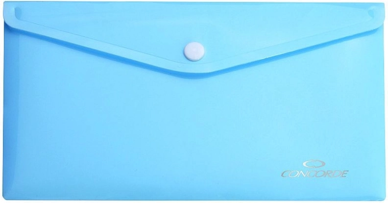 CONCORDE DL patentos irattartó mappa, pasztellkék