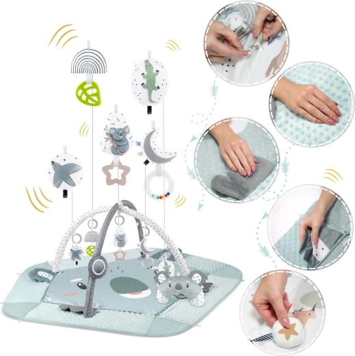 Kétoldalas, összecsukható és könnyen tisztítható