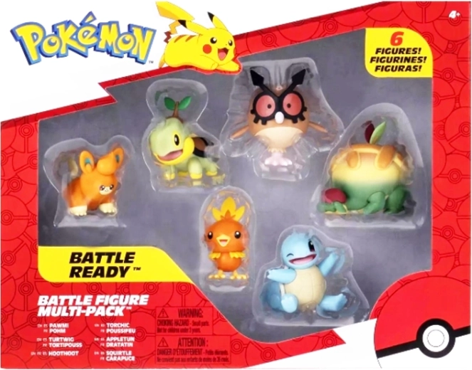 Pokémon 6 darabos figurakészlet