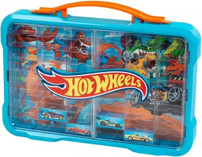 HOT WHEELS bőrönd megvilágított logóval