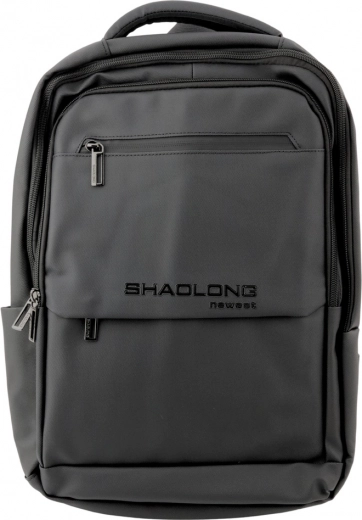 Városi hátizsák USB-vel fekete 16 L