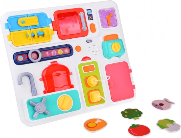 Interaktív Montessori konyhai játék