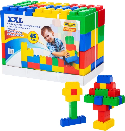 XXL építőkockák 45 db
