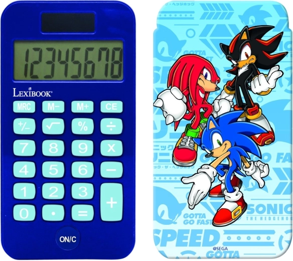 Lexibook zsebszámológép SONIC gyerekeknek