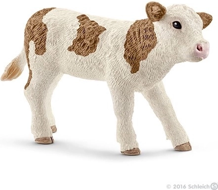 Schleich Farm World Simmentáli Borjú