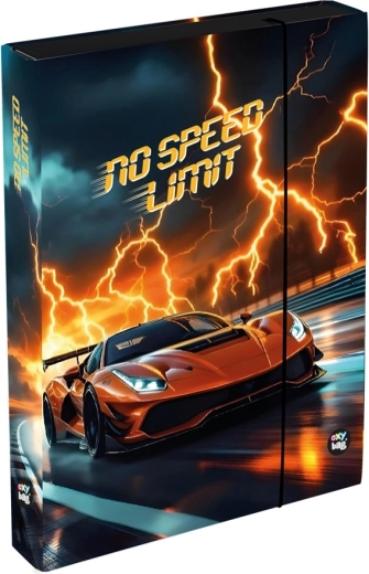 A5 Jumbo füzetbox – autós motívum