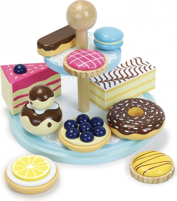 VILAC fa emeletes desszertállvány