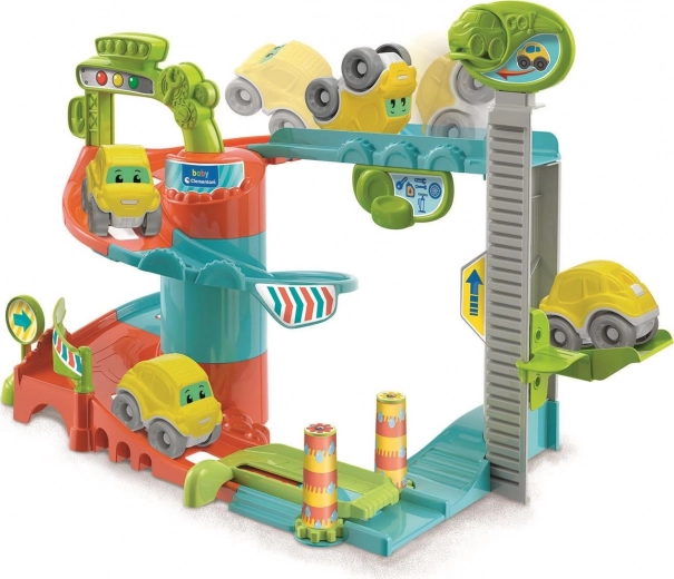 Clementoni Baby szórakoztató garázs – Play for Future gyerekpálya