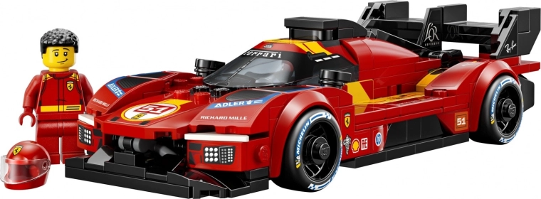 Autentikus versenyrészletek a Ferrari 499P modellen