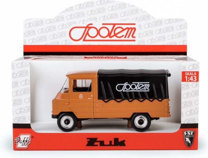 Autómodell Żuk Społem 1:43 barna