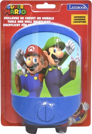 Super Mario éjszakai lámpa asztalra vagy falra