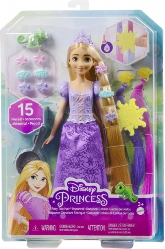 Disney hercegnő Aranyhaj – varázslatos hajú baba