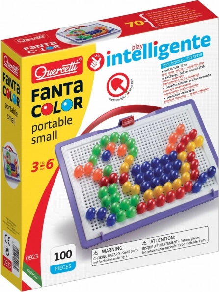 Quercetti Fanta Color hordozható mozaik