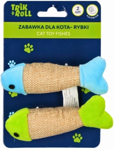 Macskajáték halacskák 2 db