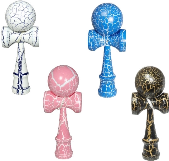 Kendama – hagyományos japán fa játék, színes mix