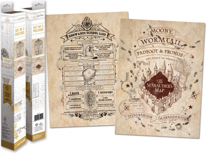 Harry Potter mini poszter szett (2 db)