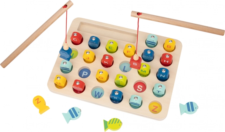 Tooky Toy fa horgászjáték betűk tanulásához