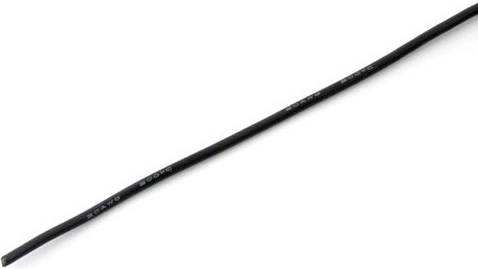 MSP szilikon vezeték 2,5 mm² (13 AWG), fekete, 1 m
