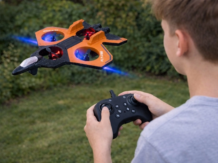 LED világítás és 360°-os akrobatika