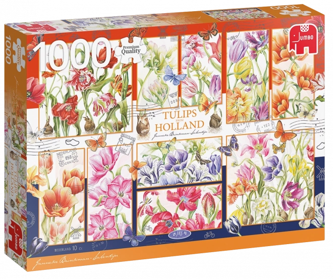 JUMBO Holland tulipánok puzzle 1000 darab