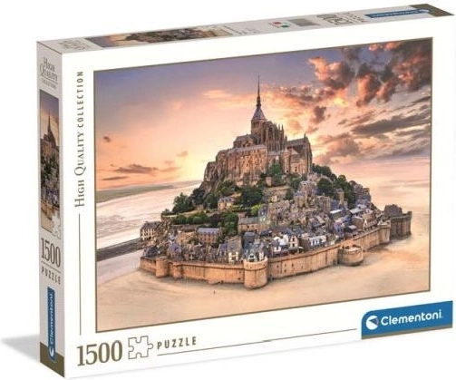 Clementoni Mont Saint-Michel napkeltekor puzzle, 1500 darabos