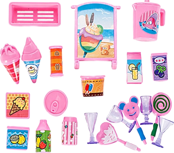 Gazdag felszerelés a felszolgáláshoz