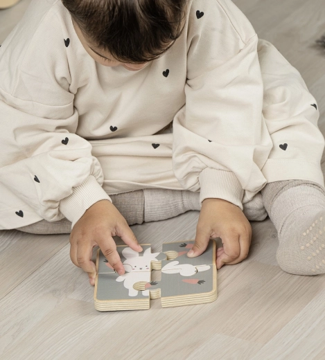 Kétrétegű puzzle a fantáziához és a logikus gondolkodáshoz