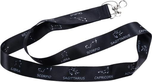 Zodiac nyakpánt fém karabinerrel