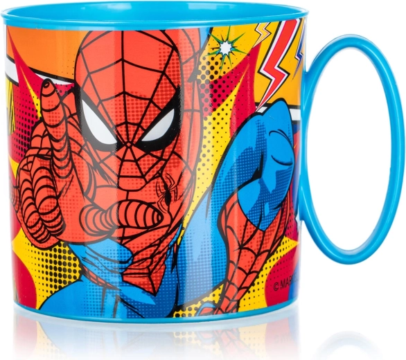 Gyerek műanyag bögre SPIDER-MAN 350 ml, kék